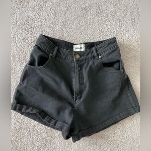Rollas Dusters Shorts in Black
